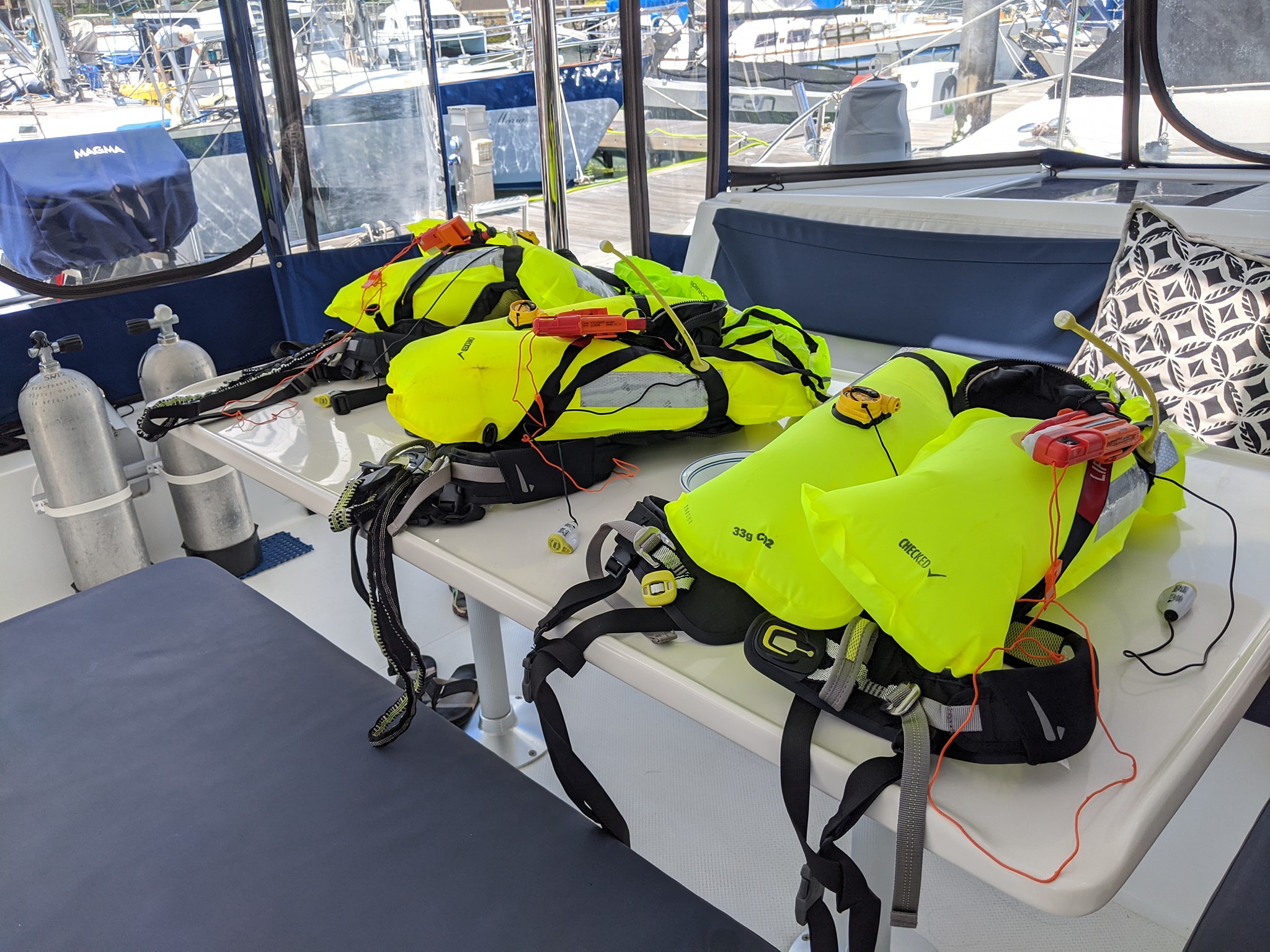 Servicing Inflatable Lifejackets