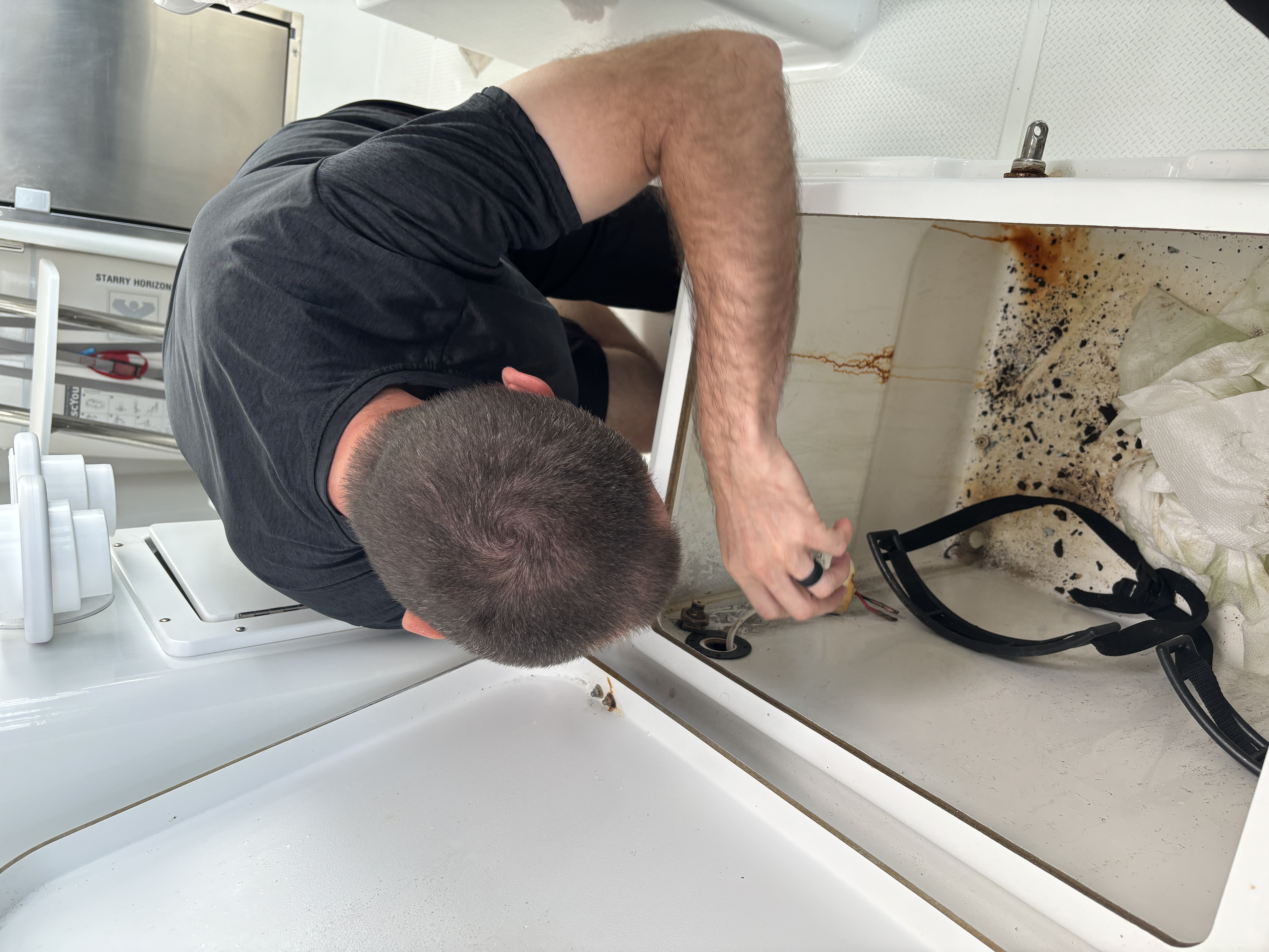 Repairing a corroded LPG Connection